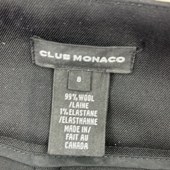 ***SOLD***. Club Monaco  classic black mini skirt - Picture 4 of 6